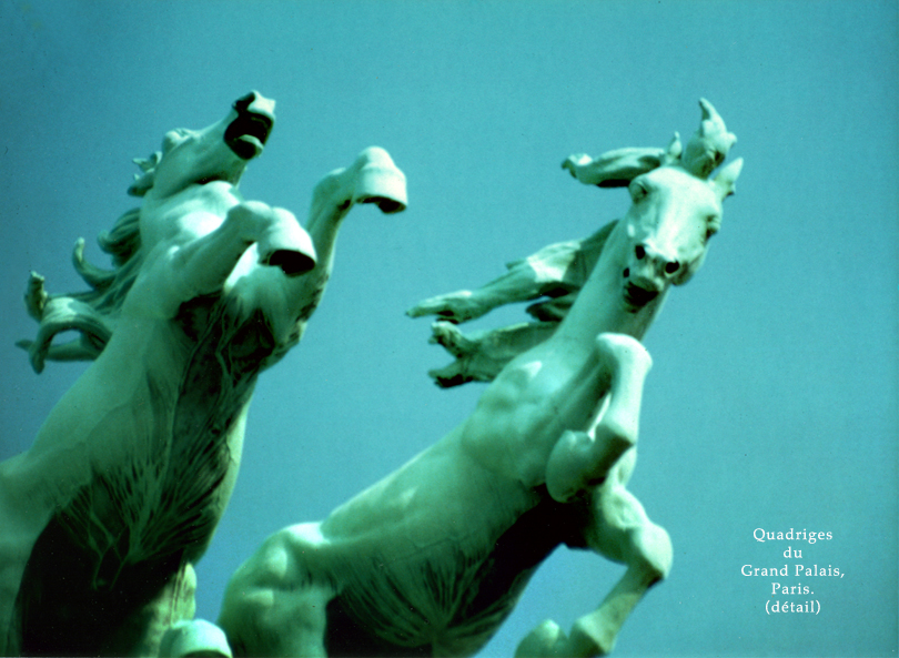 Quadriga detail, Grand Palais, Paris