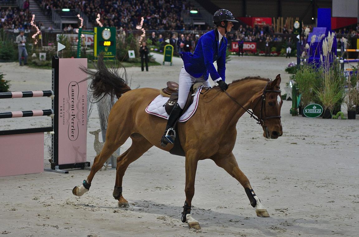 Cheval de sport suisse, Pénélope Leprevost et Cayman Athletic CH - CC BY-SA 3.0 - Clément Bucco-Lechat 