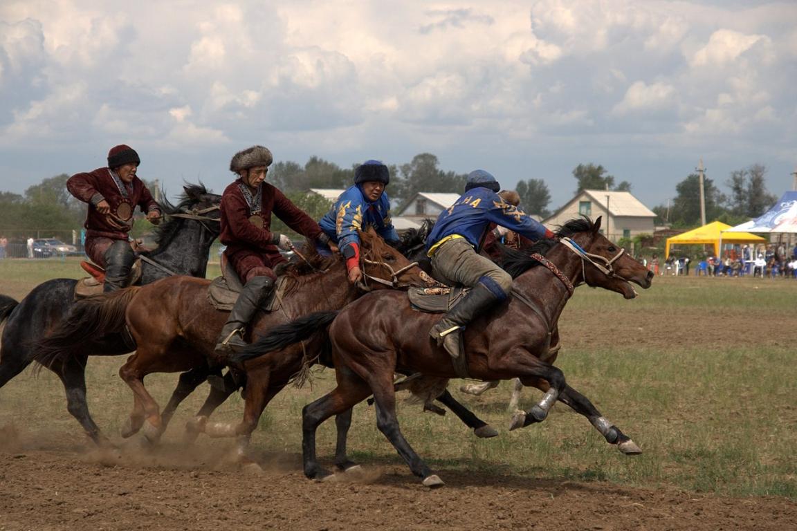 Kokpar horses in Kazakhstan - CC BY-SA 4.0 - Rustam Uzbekov